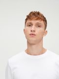 Koszulka z długim rękawem basic - biały - CROPP - small2