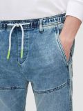 Jeansowe joggery slouchy - niebieski - CROPP - small3