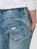 Jeansowe joggery slouchy - niebieski - CROPP - small5