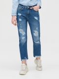 Blugi straight - albastru - CROPP - small2