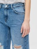 High waist jeans with wide legs - Blau - CROPP - small3