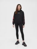 Bluza z nadrukiem róży - czarny - CROPP - small2