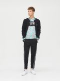 Camo T-shirt with slogan - Weiß - CROPP - small3