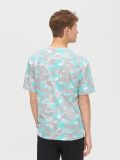Camo T-shirt with slogan - Weiß - CROPP - small4