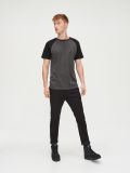 Tricou baseball basic - gri-închis - CROPP - small3