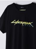 Koszulka Cyberpunk 2077 - czarny - CROPP - small2