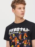 Koszulka Naruto - czarny - CROPP - small2
