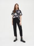 Tričko Mickey Mouse - tmavosivá - CROPP - small1