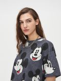 Tričko Mickey Mouse - tmavosivá - CROPP - small2