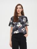 Tričko Mickey Mouse - tmavosivá - CROPP - small3