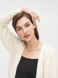 Подовжений кардиган - кремовий - CROPP - small1