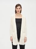 Подовжений кардиган - кремовий - CROPP - small3