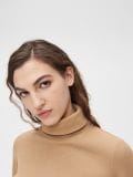 Bluza z golfem - beżowy - CROPP - small1