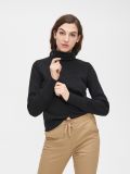 Pulover s puli ovratnikom - črna - CROPP - small3