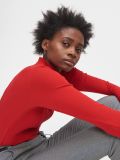 Bluse mit Rollkragen - Rot - CROPP - small1