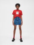 Tricou larg cu imprimeu - roșu - CROPP - small1
