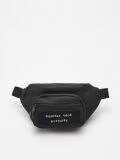 Тканинна сумка на пасок - чорний - CROPP - small2