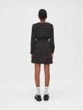 Kopertowa sukienka z wiskozy - czarny - CROPP - small4