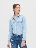 Koszula jeansowa - niebieski - CROPP - small1