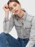Koszula jeansowa - jasny szary - CROPP - small1