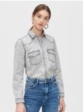 Koszula jeansowa - jasny szary - CROPP - small2
