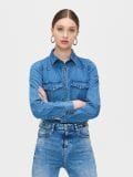 Koszula jeansowa - niebieski - CROPP - small1