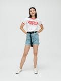 Koszulka Stranger Things - biały - CROPP - small4