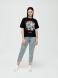 Tričko Stranger Things - černý - CROPP - small2