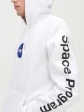 Bluza z kapturem NASA - biały - CROPP - small1