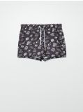 Kąpielówki z nadrukiem all over - czarny - CROPP - small1