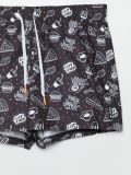 Kąpielówki z nadrukiem all over - czarny - CROPP - small2