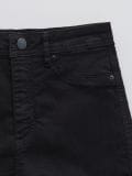 High waist denim shorts - Schwarz - CROPP - small3