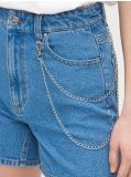 Jeansowe szorty mom z wysokim stanem - niebieski - CROPP - small3