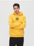 Bluza z nadrukiem na plecach - żółty - CROPP - small3