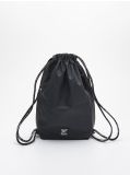 Plecak worek z nadrukiem - czarny - CROPP - small1