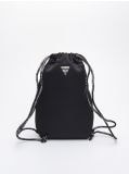 Plecak worek z nadrukiem - czarny - CROPP - small2