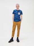 Koszulka z motywem zwierzęcym - granatowy - CROPP - small3