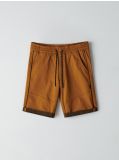 Bawełniane szorty comfort - żółty - CROPP - small1