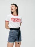 Mom fit kratke hlače od trapera - plavo - CROPP - small1