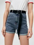 Mom fit kratke hlače od trapera - plavo - CROPP - small2