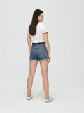Mom fit kratke hlače od trapera - plavo - CROPP - small4
