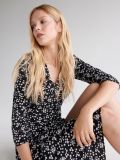 Sukienka maxi z rozcięciem - czarny - CROPP - small1