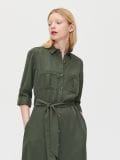 Szmizjerka z paskiem - zielony - CROPP - small1