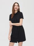 Szmizjerka z wiskozy - czarny - CROPP - small1