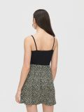 Spódnica mini z wiskozy - czarny - CROPP - small4