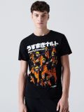 Koszulka Naruto - czarny - CROPP - small1