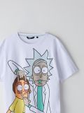 Tričko Rick and Morty - bílá - CROPP - small5