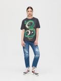 Koszulka oversize Dragon Ball - szary - CROPP - small1