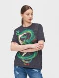 Koszulka oversize Dragon Ball - szary - CROPP - small2