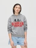 Bluza Stranger Things - jasny szary - CROPP - small1